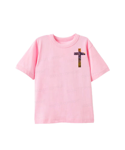 Kids Riding With Purpose Double Sided Cotton Christian T-shirt
