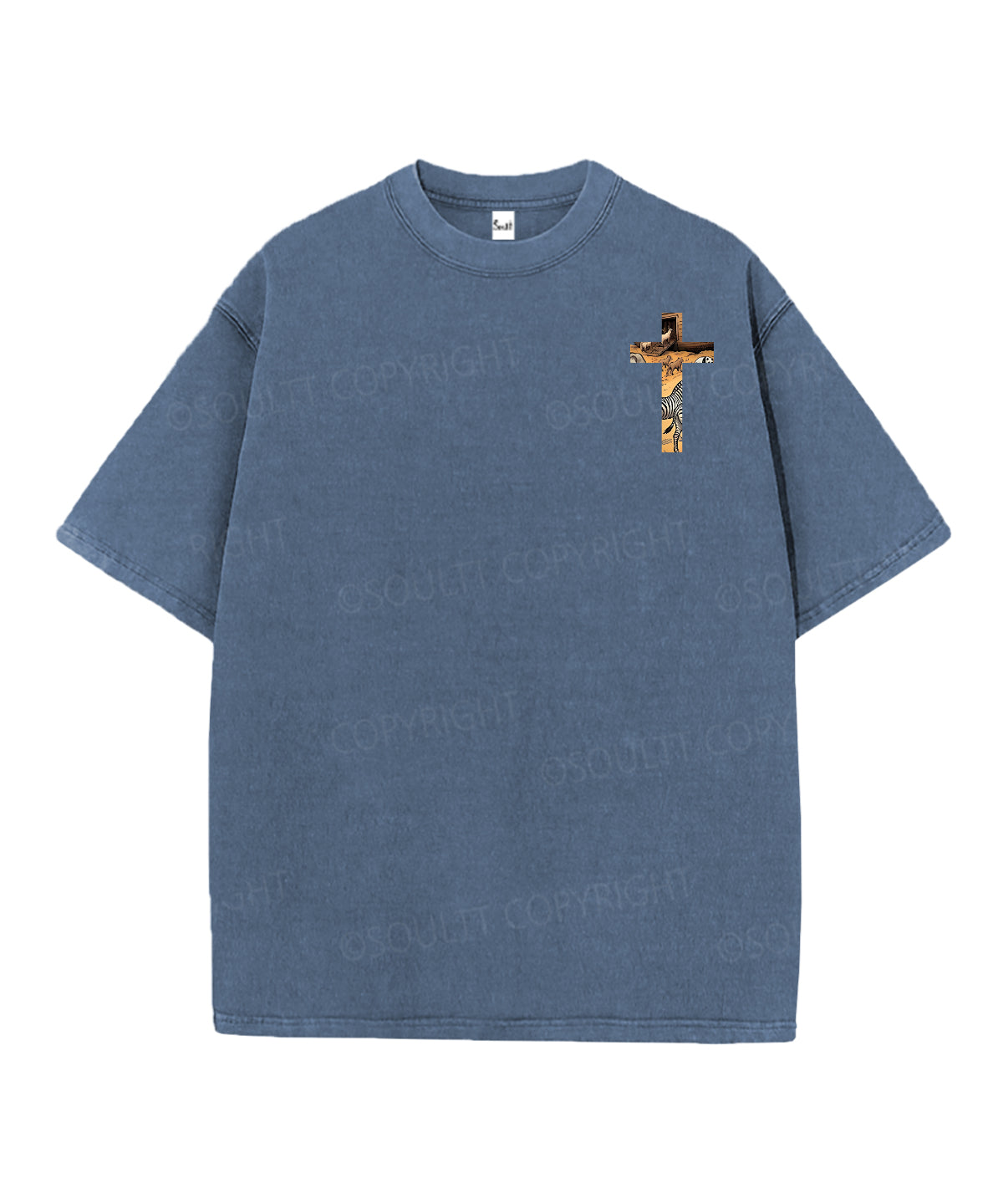 It's About To Rain We're Not Missing This Boat Double Sided Unisex Christian Washed T-Shirt & Shorts