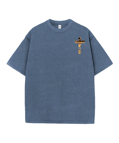 It's About To Rain We're Not Missing This Boat Double Sided Unisex Christian Washed T-Shirt & Shorts
