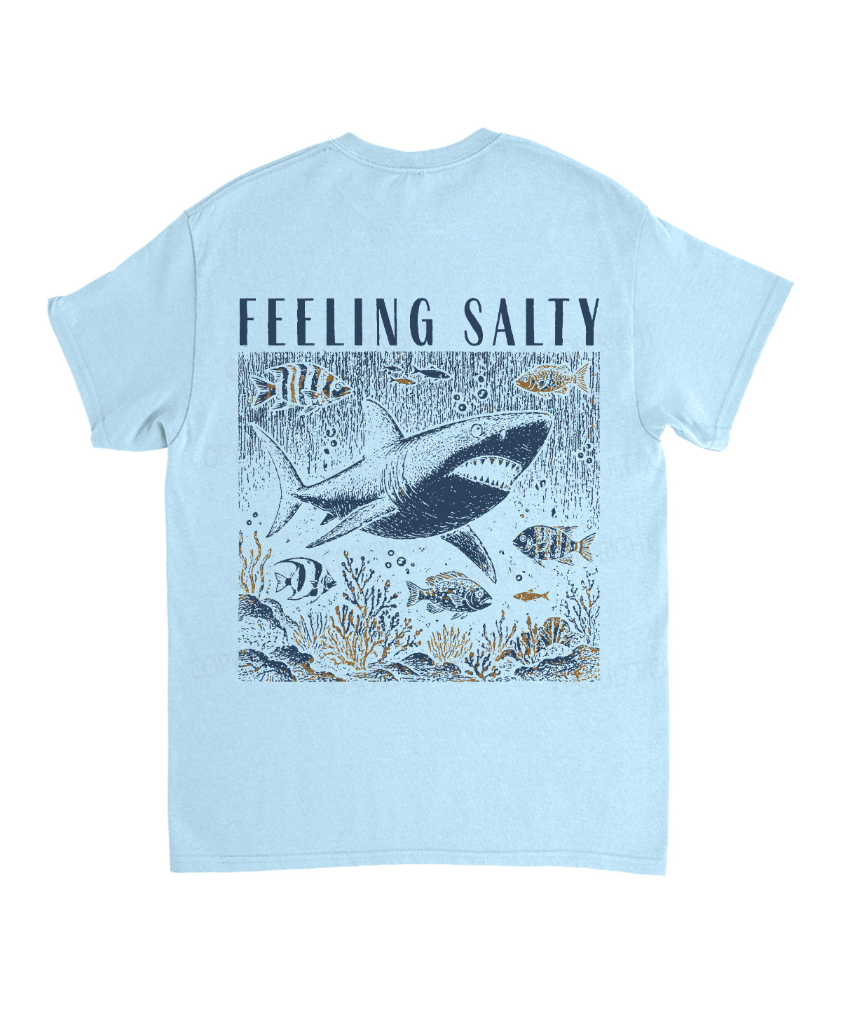 Feeling Salty Double Sided Unisex Cotton Christian T-Shirt