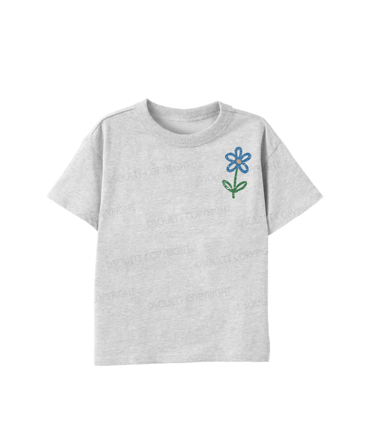 Kids Faith Over Fear Double Sided Cotton Christian T-shirt