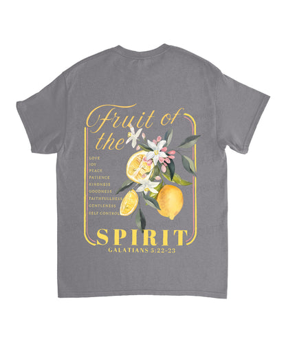 Fruit Of The Spirit Double Sided Unisex Cotton Christian T-Shirt