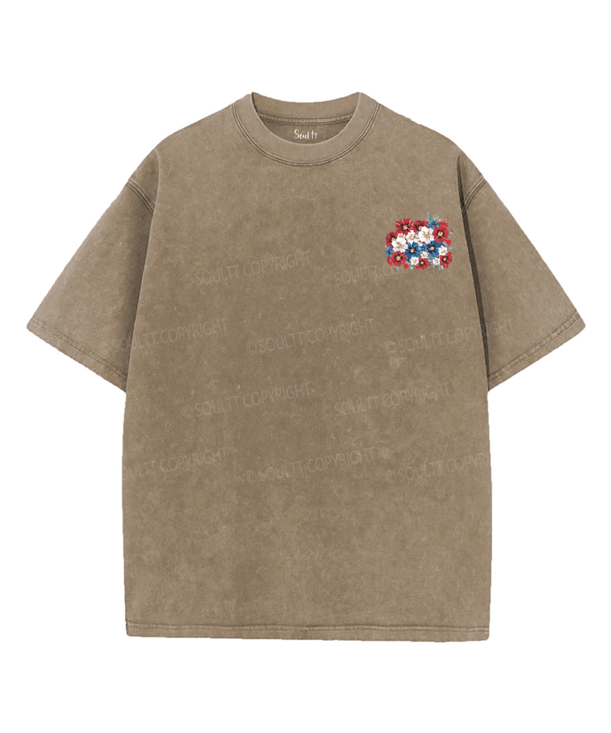250 Years America Anniversary Double Sided Unisex Washed Christian T-shirt