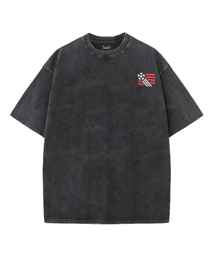 World Cup Double Sided Unisex Washed Christian T-shirt