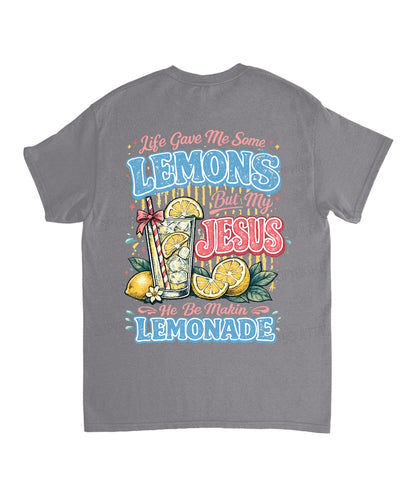 Life Gave Me Some Lemons Double Sided Unisex Cotton Christian T-Shirt