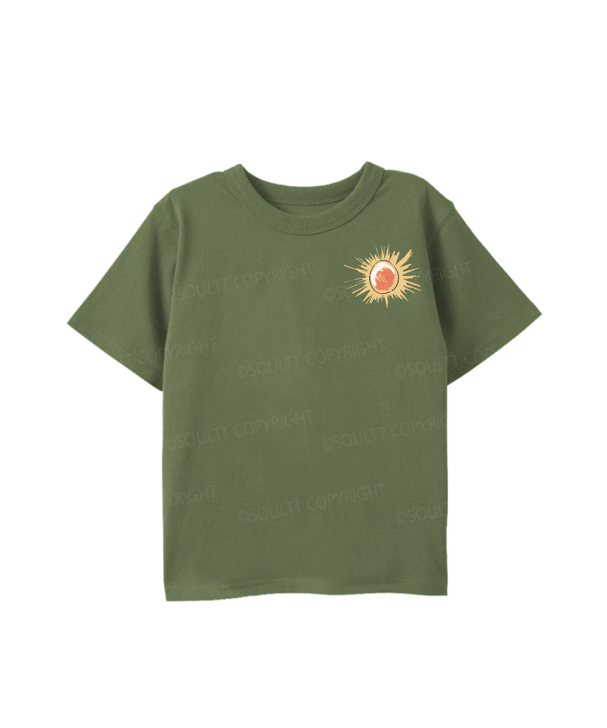 Kids His Mercies Are New Double Sided Cotton Christian T-shirt