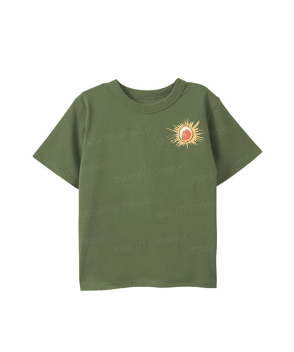 Kids His Mercies Are New Double Sided Cotton Christian T-shirt