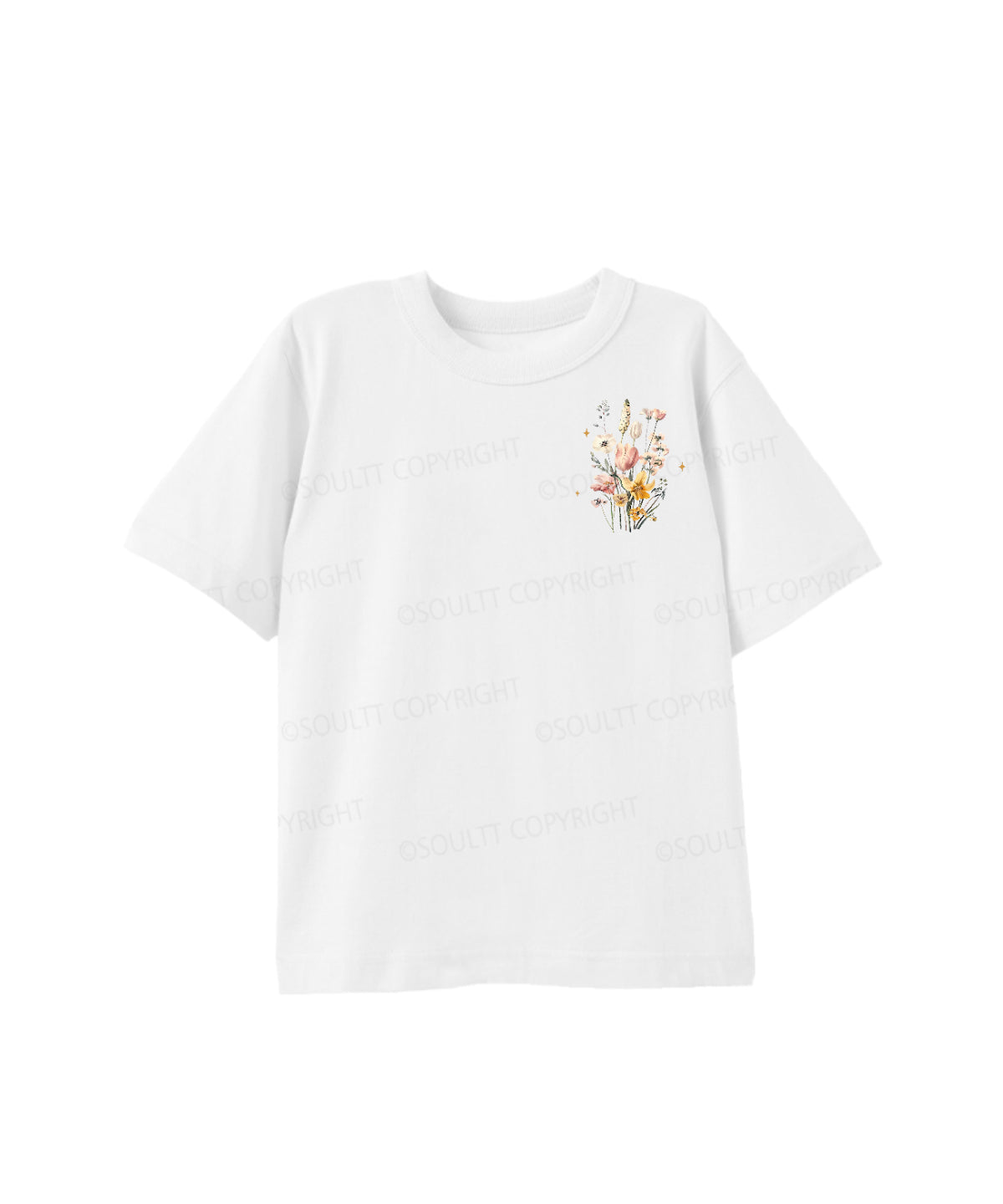 Kids Perhaps You Were Created Double Sided Cotton Christian T-shirt