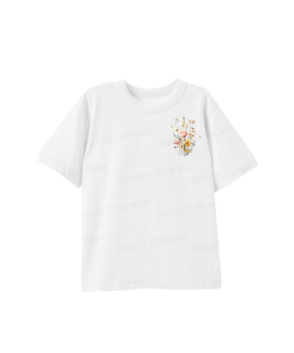 Kids Perhaps You Were Created Double Sided Cotton Christian T-shirt