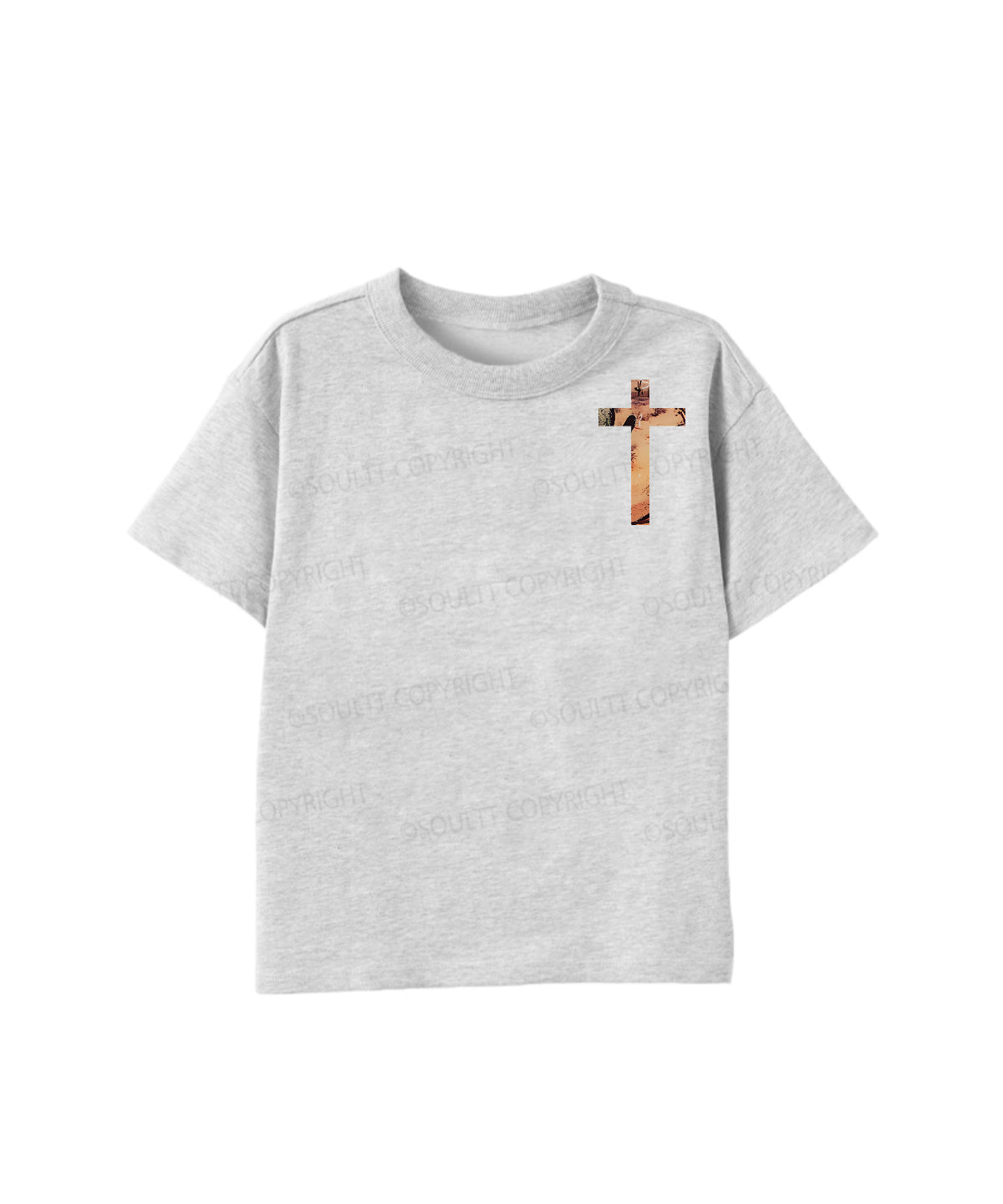 Kids Heavens Declare The Glory Of God Double Sided Cotton Christian T-shirt