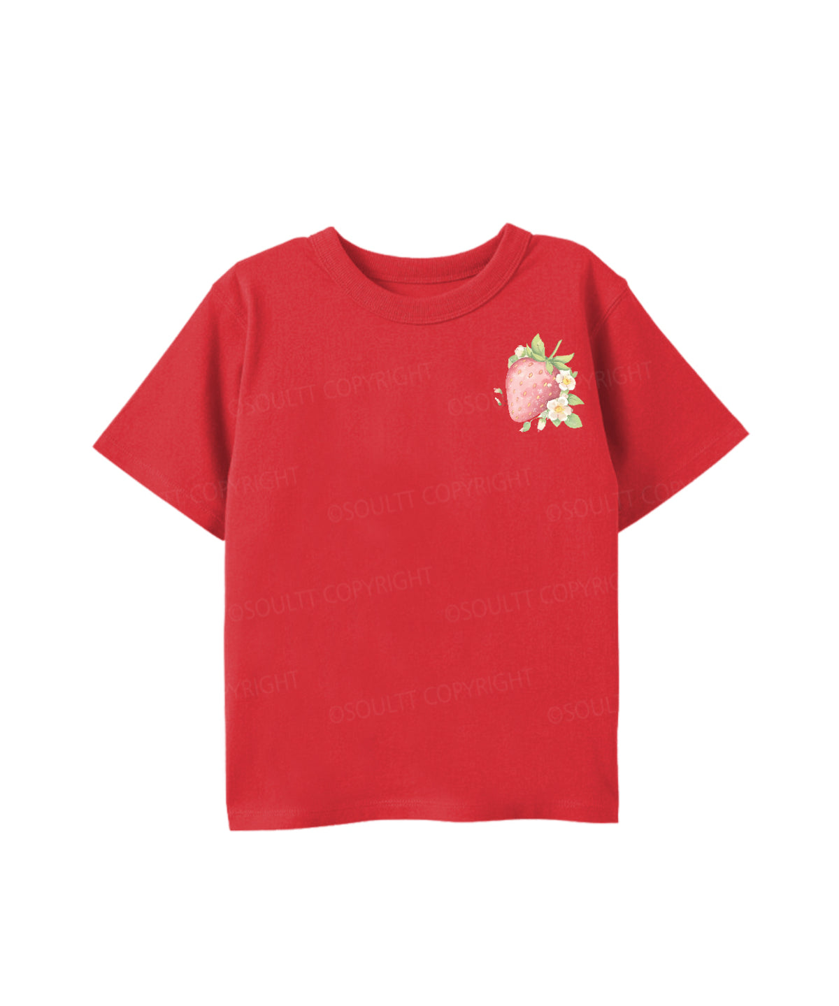 Kids The Lord Is Good Double Sided Cotton Christian T-shirt