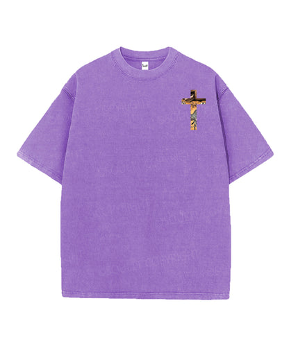 It's About To Rain We're Not Missing This Boat Double Sided Unisex Christian Washed T-Shirt & Shorts