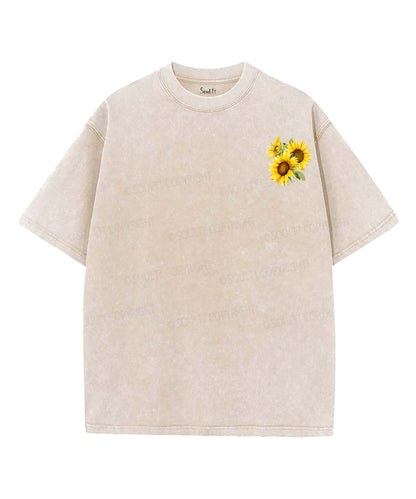It Is Well With My Soul Double Sided Unisex Washed Christian T-shirt