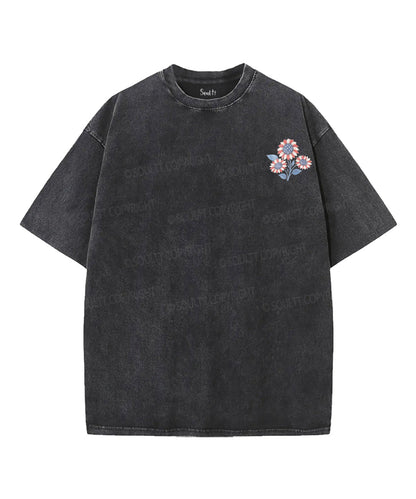 Faith • Freedom • Family Double Sided Unisex Washed Christian T-shirt