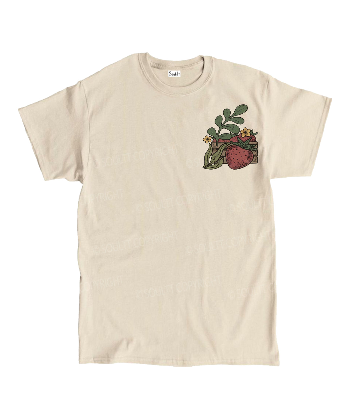 Fruit Of The Spirit Double Sided Unisex Cotton Christian T-Shirt