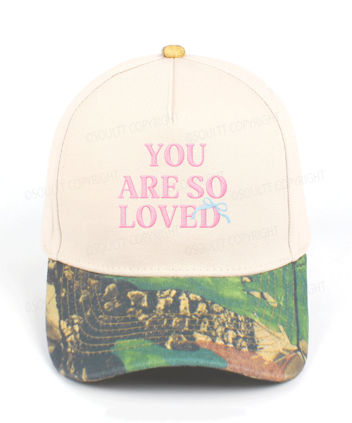 You Are So Loved Embroidered Christian Trucker Hat