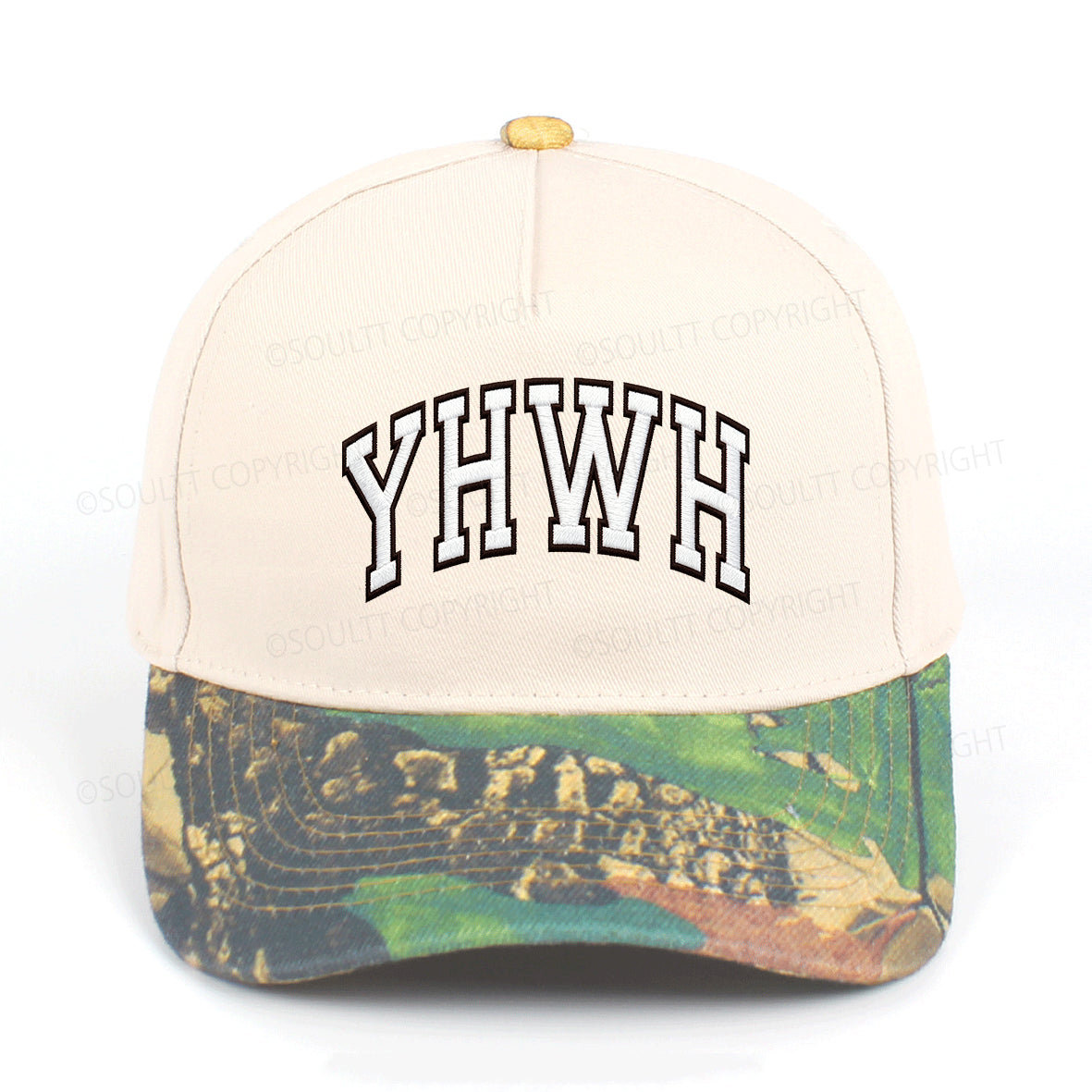 YHWH Embroidered Christian Trucker Hat