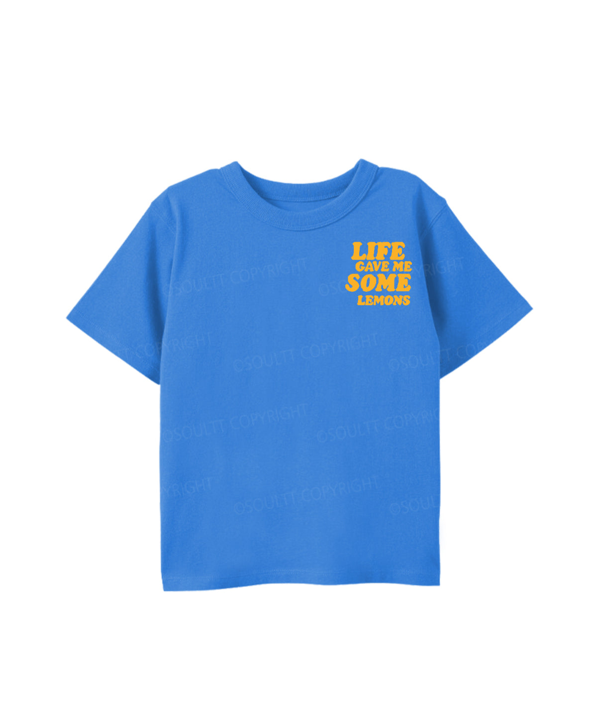 Kids Life Gave Me Some Lemons Double Sided Cotton Christian T-shirt