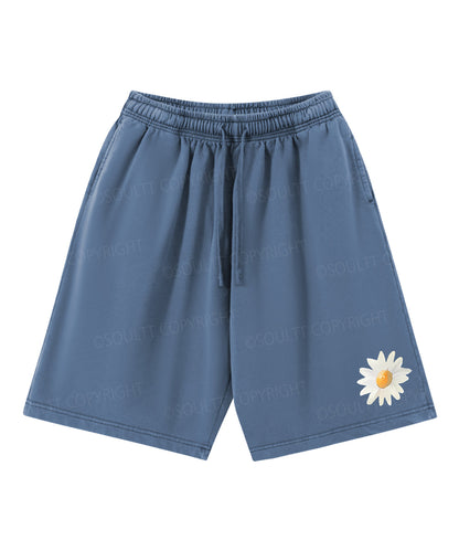 Consider The Wildflowers Double Sided Unisex Christian Washed T-Shirt & Shorts
