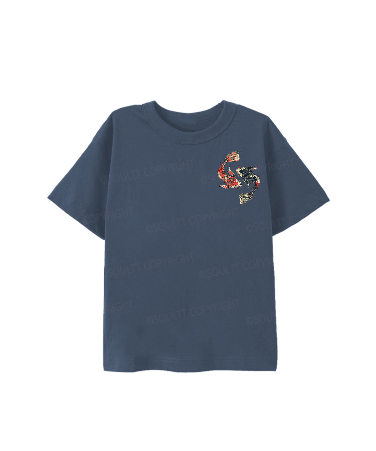 Kids I WIll Be With You Double Sided Cotton Christian T-shirt