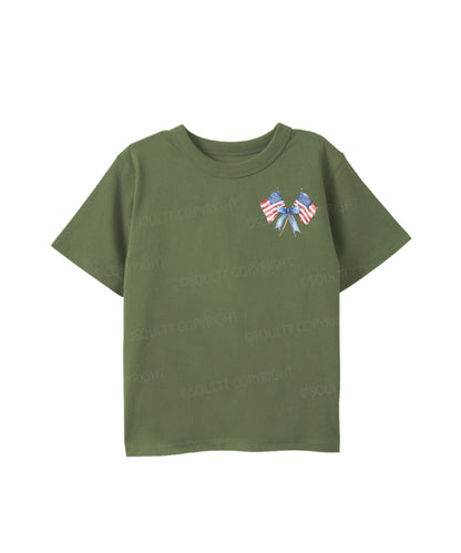 Kids Blessed Is A Nation Whose god Is The Lord Cotton Christian T-shirt