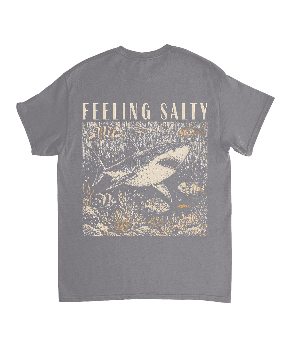 Feeling Salty Double Sided Unisex Cotton Christian T-Shirt