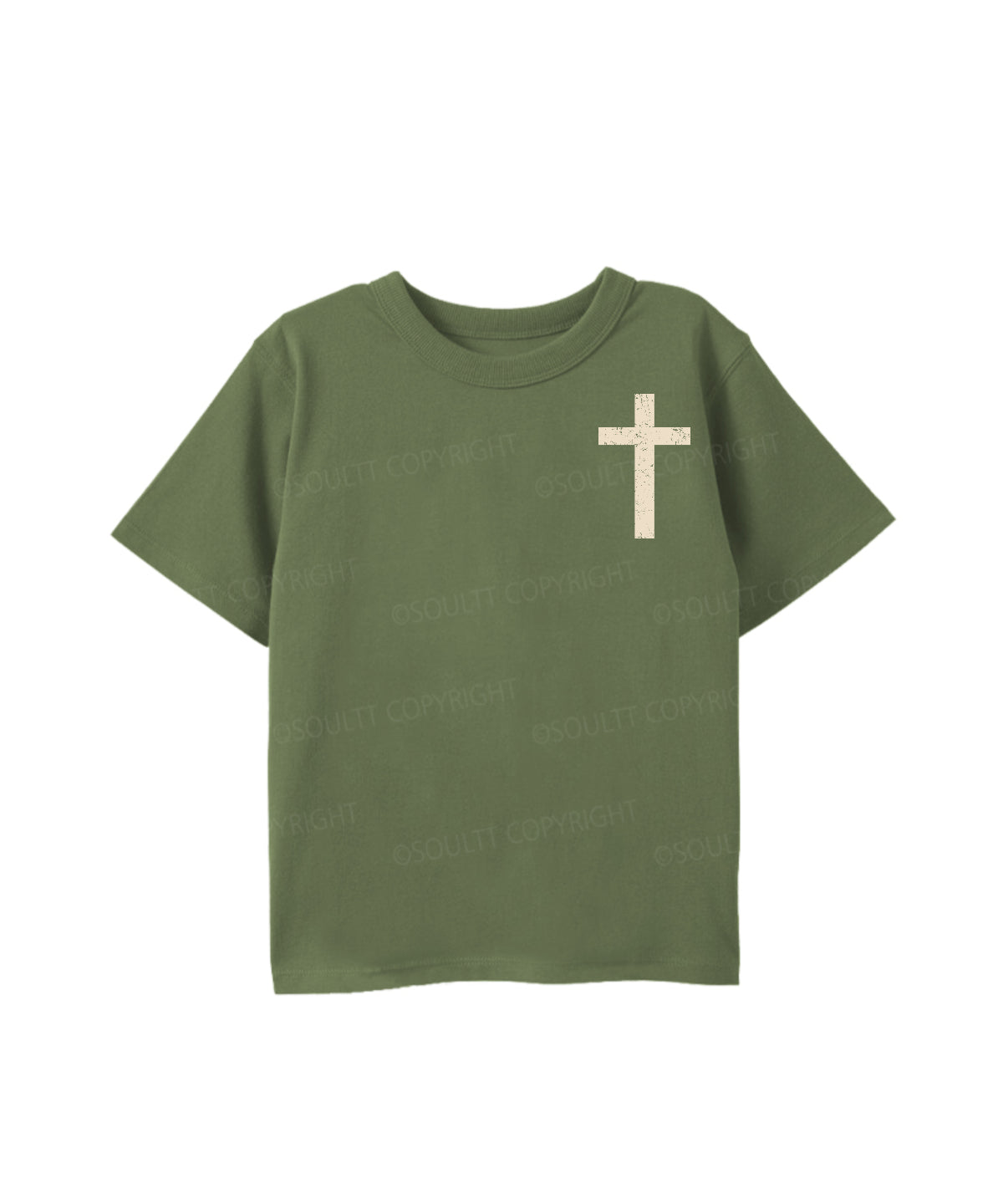 Kids I Will Be With You Double Sided Cotton Christian T-shirt
