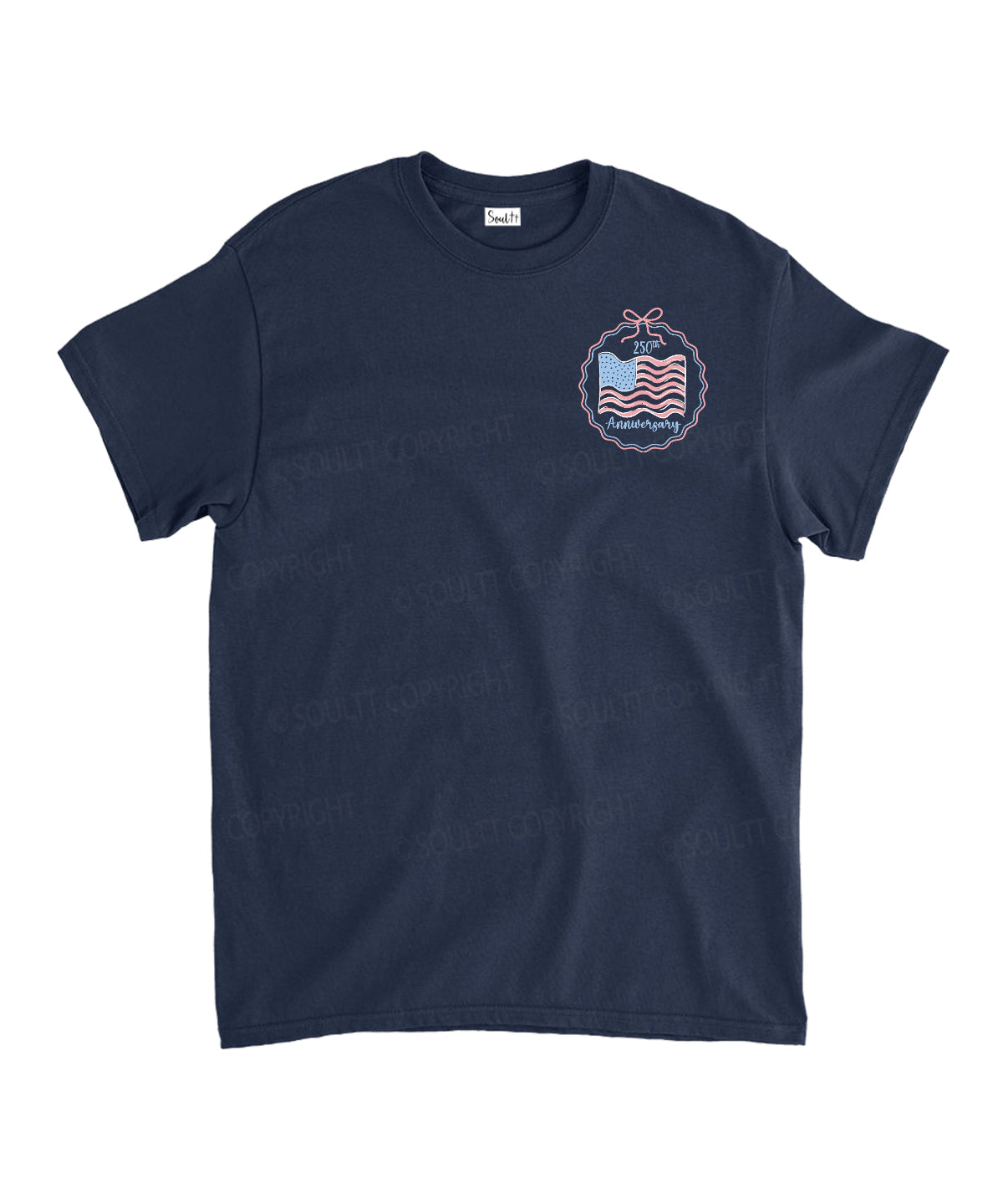 One Nation Under God Double Sided Unisex Cotton Christian T-Shirt