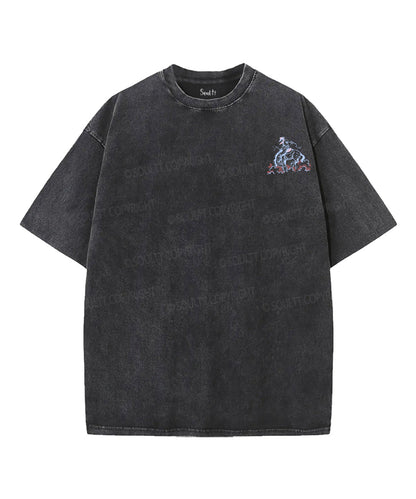 250 Years America Anniversary Double Sided Unisex Washed Christian T-shirt
