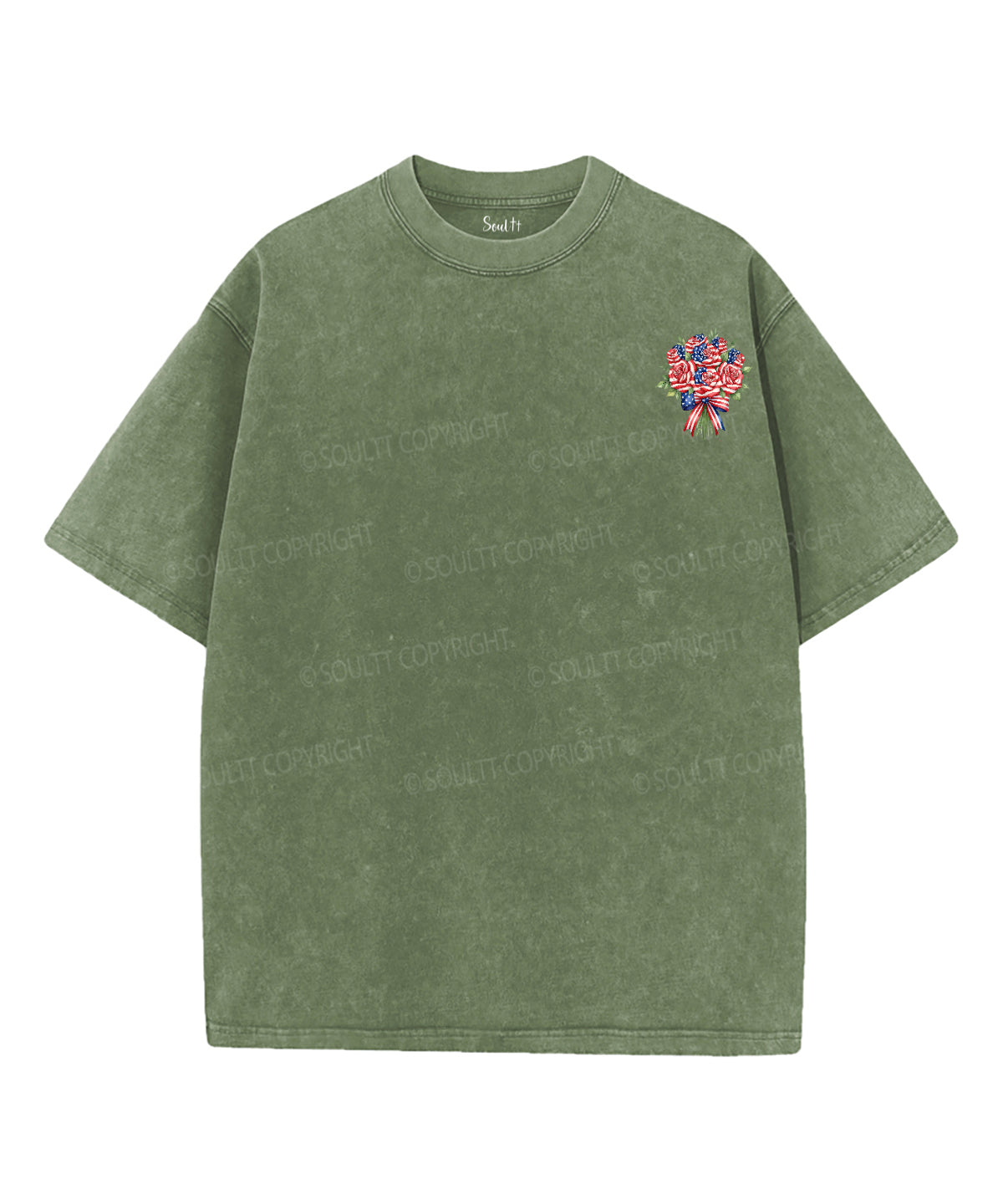 250 Years America Anniversary Double Sided Unisex Washed Christian T-shirt