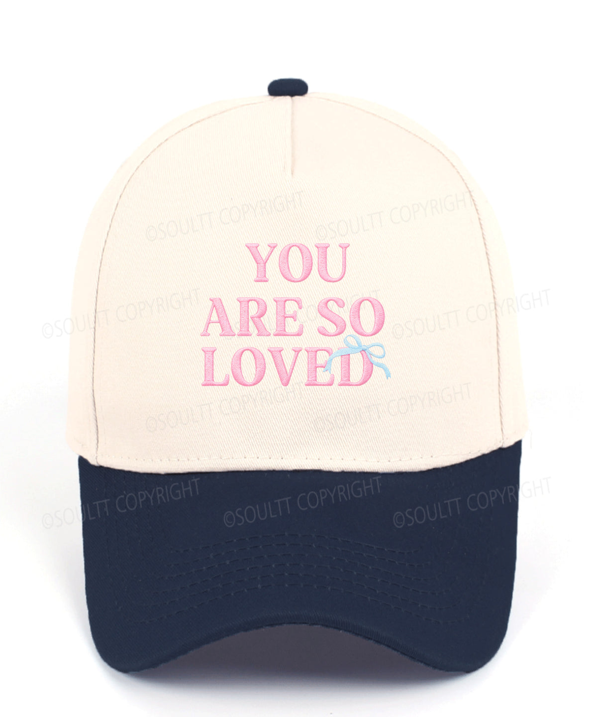 You Are So Loved Embroidered Christian Trucker Hat