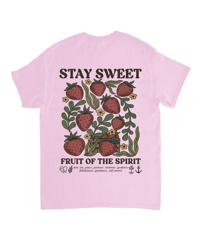 Fruit Of The Spirit Double Sided Unisex Cotton Christian T-Shirt