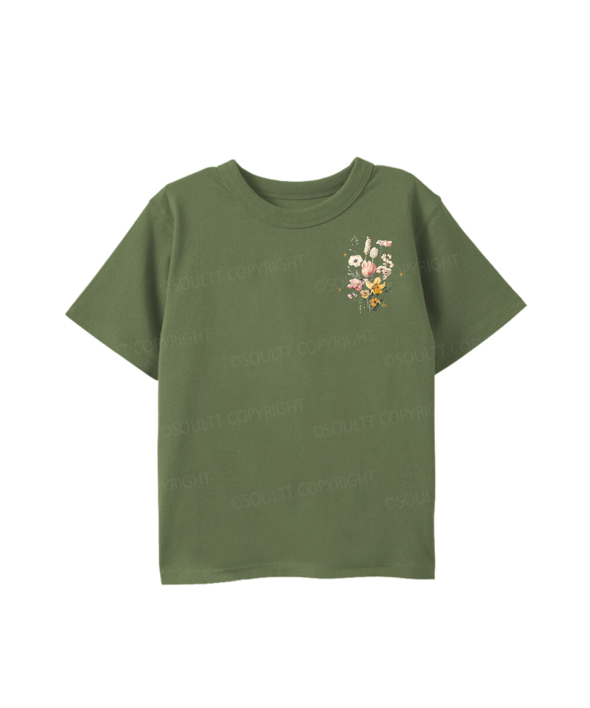 Kids Perhaps You Were Created Double Sided Cotton Christian T-shirt