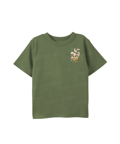 Kids Perhaps You Were Created Double Sided Cotton Christian T-shirt