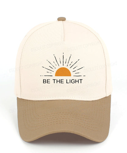 Be The Light Embroidered Christian Trucker Hat