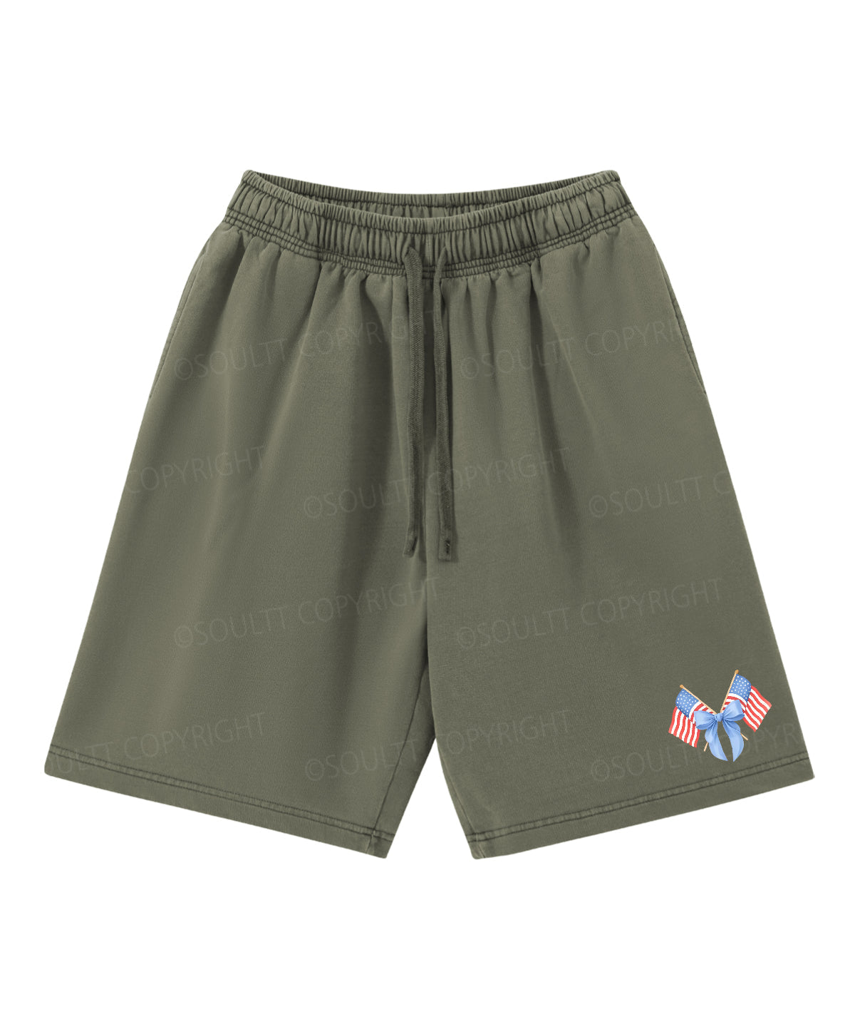 250 Years America Anniversary Double Sided Unisex Christian Washed T-Shirt & Shorts