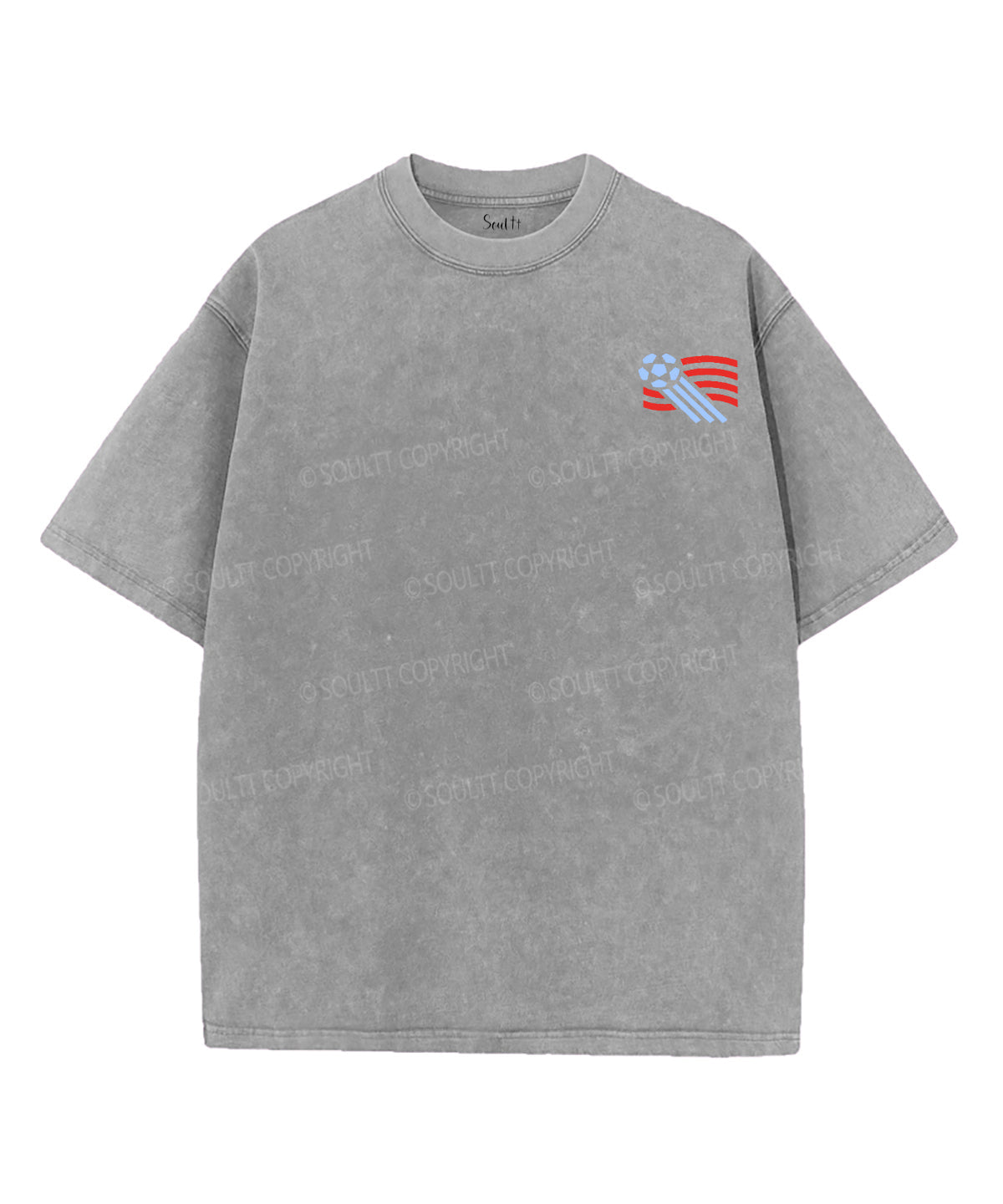 World Cup Double Sided Unisex Washed Christian T-shirt