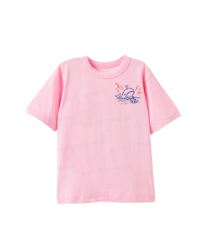 Kids We're Doing God's Will Double Sided Cotton Christian T-shirt