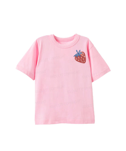 Kids Fruit Of The Spirit Double Sided Cotton Christian T-shirt