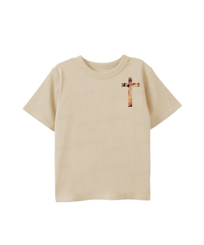 Kids Heavens Declare The Glory Of God Double Sided Cotton Christian T-shirt