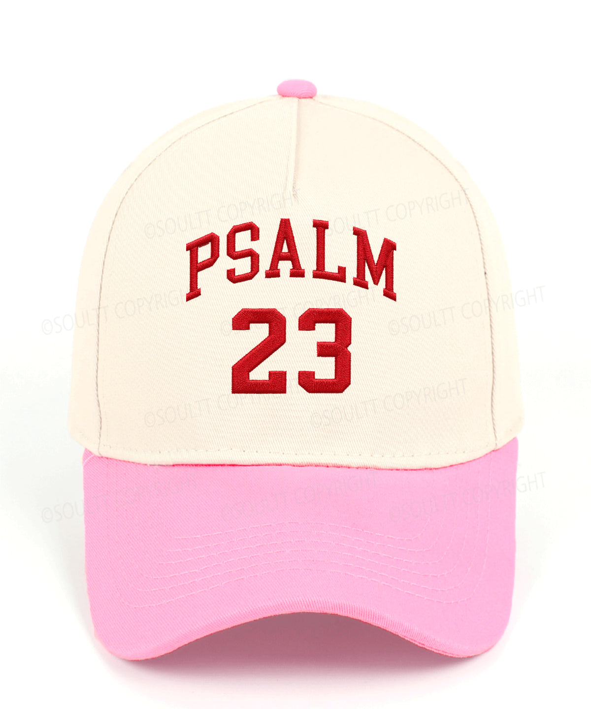 Psalm 23 Embroidered Christian Trucker Hat