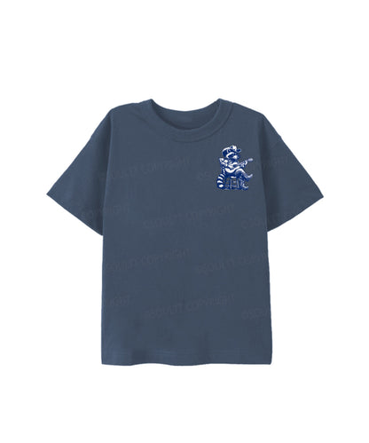 Kids Feral But Forgiven Double Sided Cotton Christian T-shirt
