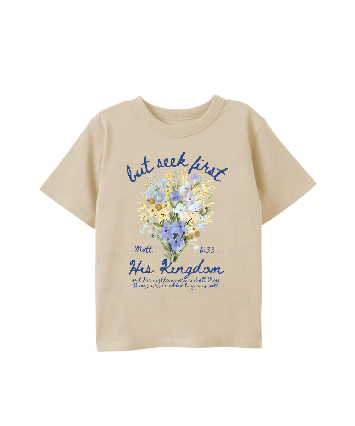 Kids His Kingdom Cotton Christian T-shirt