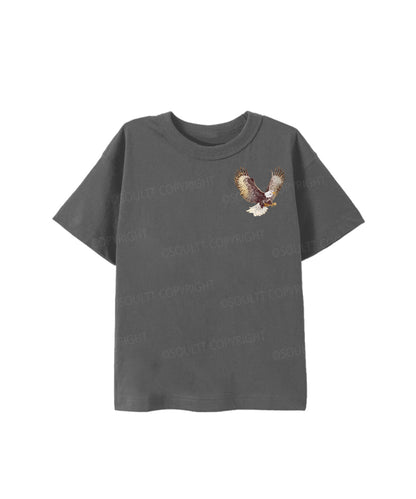 Kids 250 Years America Anniversary Double Sided Cotton Christian T-shirt