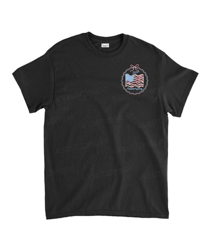 One Nation Under God Double Sided Unisex Cotton Christian T-Shirt