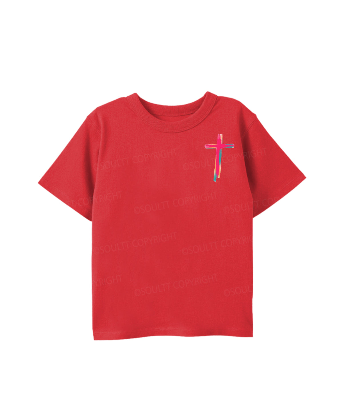 Kids Jesus The Way Double Sided Cotton Christian T-shirt