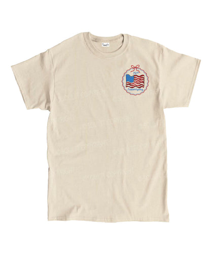 One Nation Under God Double Sided Unisex Cotton Christian T-Shirt