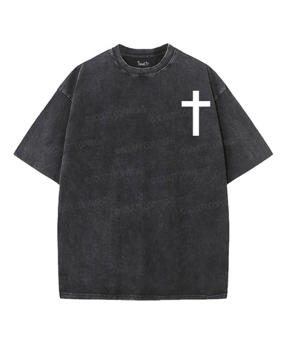 His Mercies Are New Every Morning Double Sided Unisex Washed Christian T-shirt