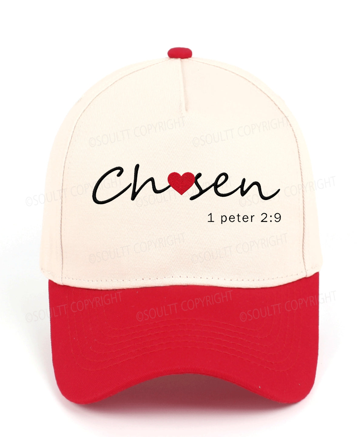 Chosen Embroidered Christian Trucker Hat