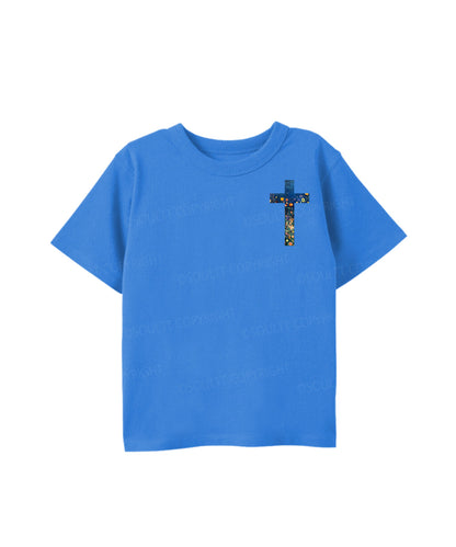 Kids If The Stars Were Made To Worship Double Sided Cotton Christian T-shirt